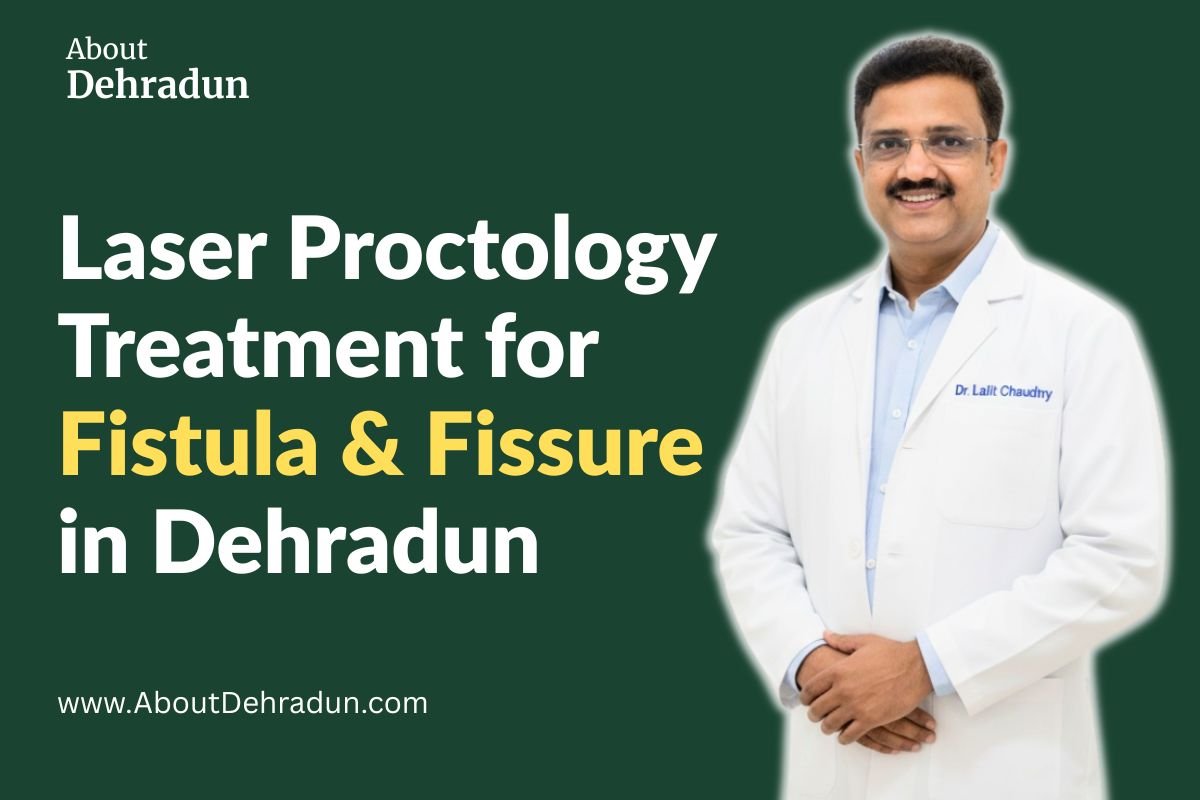 Laser Proctology Treatment for Fistula and Fissure in Dehradun by Dr. Lalit Chaudhry. best proctologist in dehradun