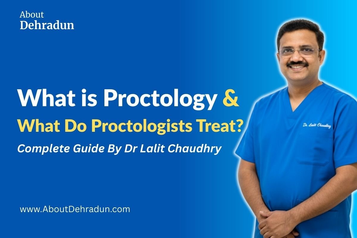 What is Proctology? Know from best proctologist in Dehradun Dr Lalit Chaudhry